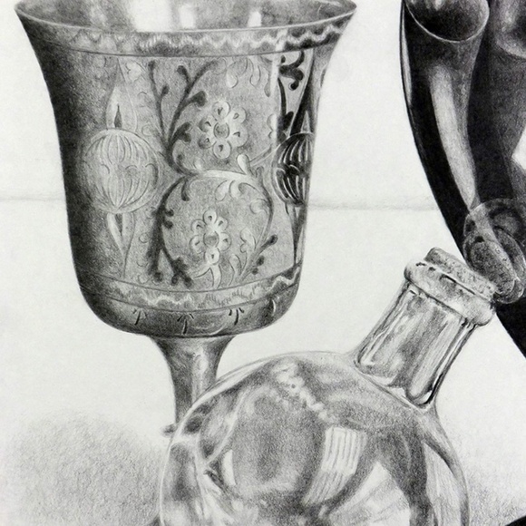 Graphite Drawing - Picture 3 of 3